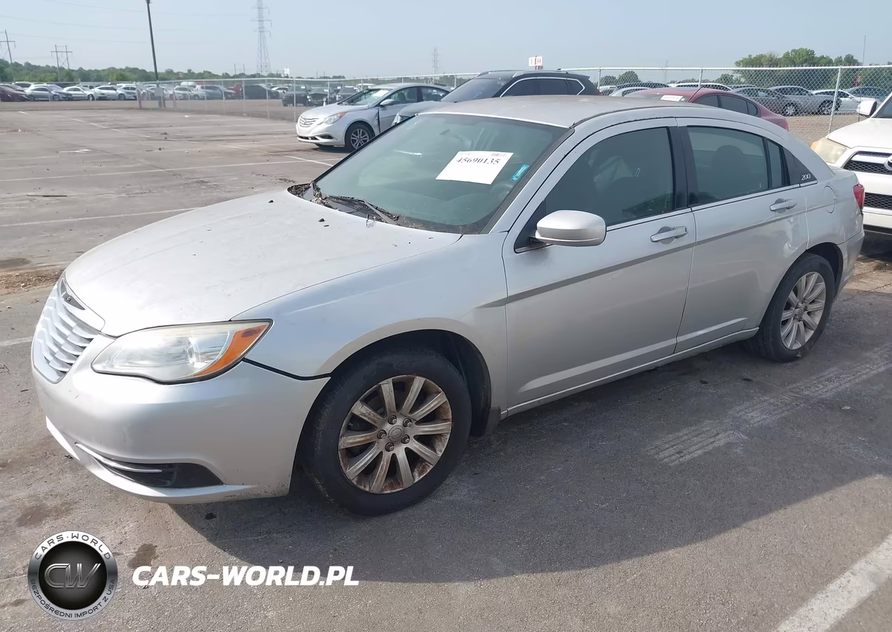 2012 Chrysler 200 Lx VIN:1C3CCBAB2CN244700 - 2