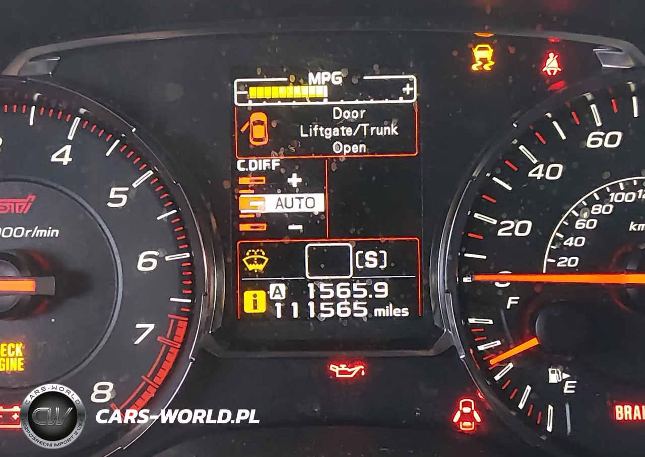 2020 Subaru Wrx Sti VIN:JF1VA2E62L9806326 - 7