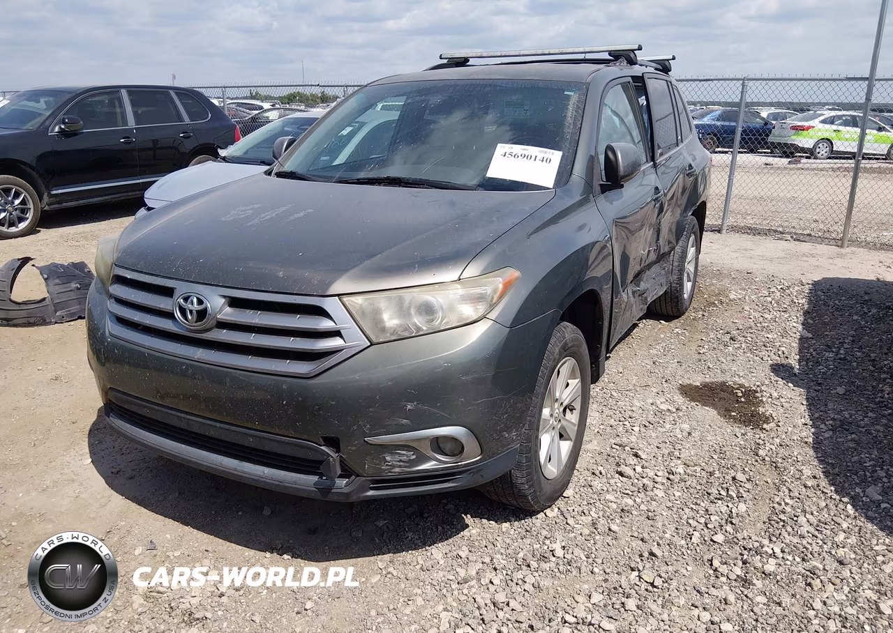 2012 Toyota Highlander Base V6 VIN:5TDZK3EH3CS077111 - 2