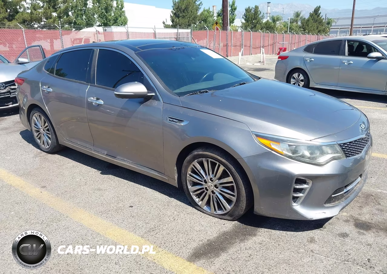 2017 Kia Optima Sxl Turbo VIN:5XXGV4L26HG125213 - 1