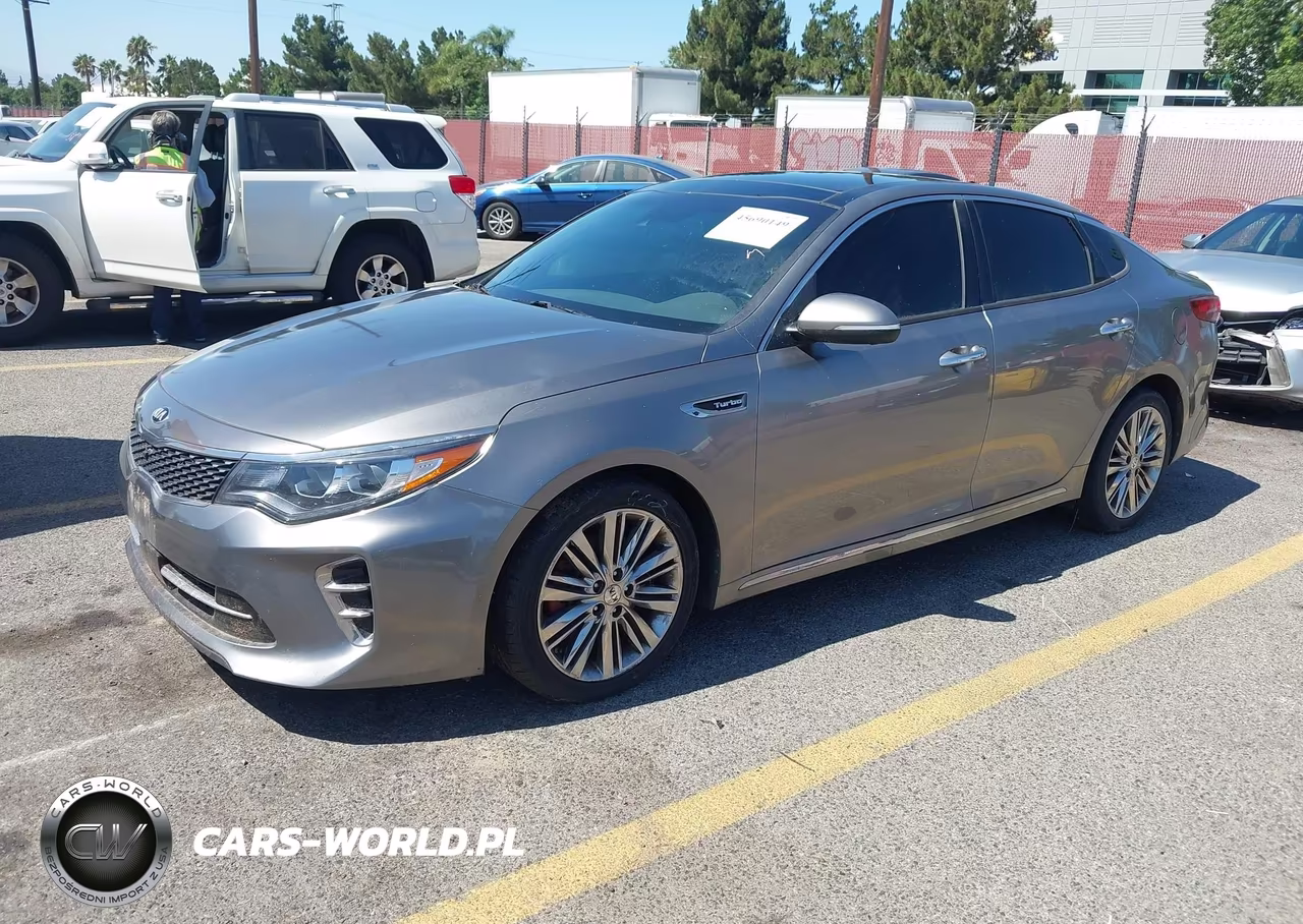 2017 Kia Optima Sxl Turbo VIN:5XXGV4L26HG125213 - 2
