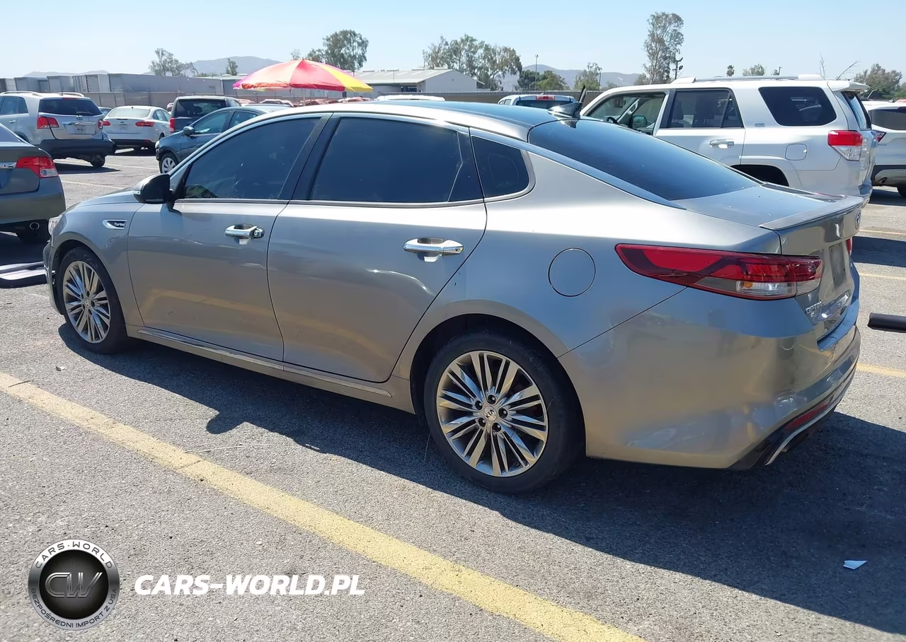 2017 Kia Optima Sxl Turbo VIN:5XXGV4L26HG125213 - 3