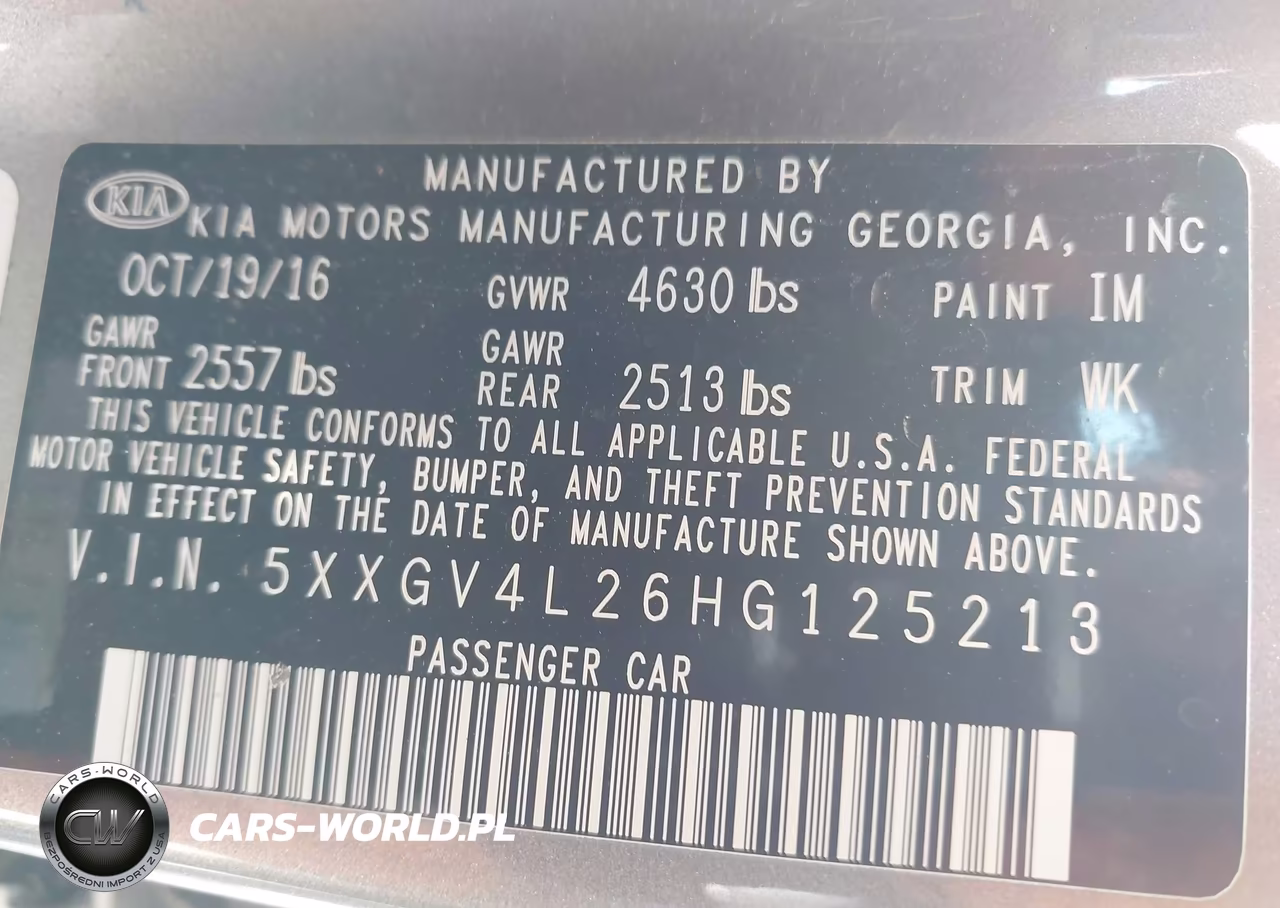 2017 Kia Optima Sxl Turbo VIN:5XXGV4L26HG125213 - 9