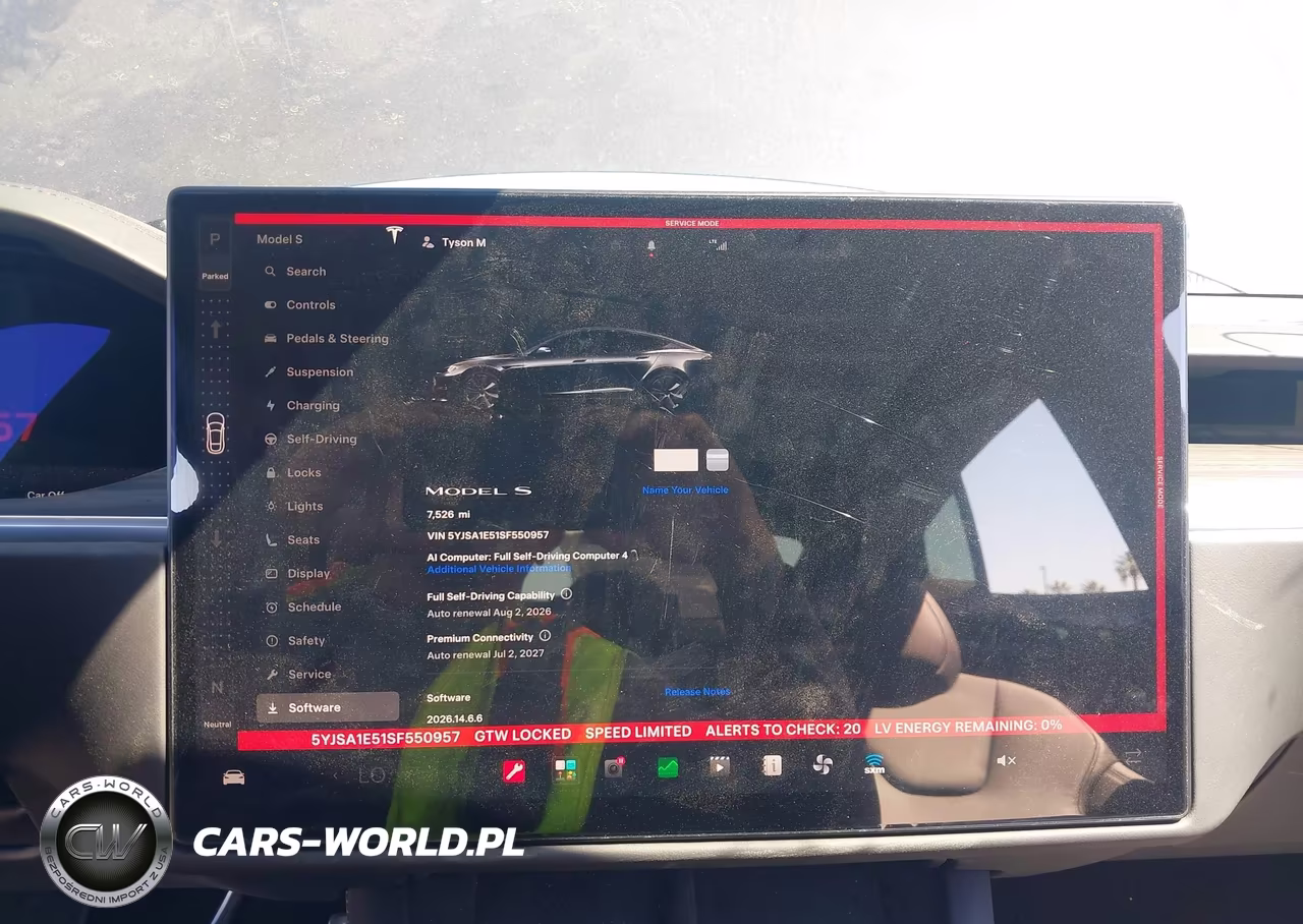 2025 Tesla Model S Rear-Wheel Drive VIN:5YJSA1E51SF550957 - 19