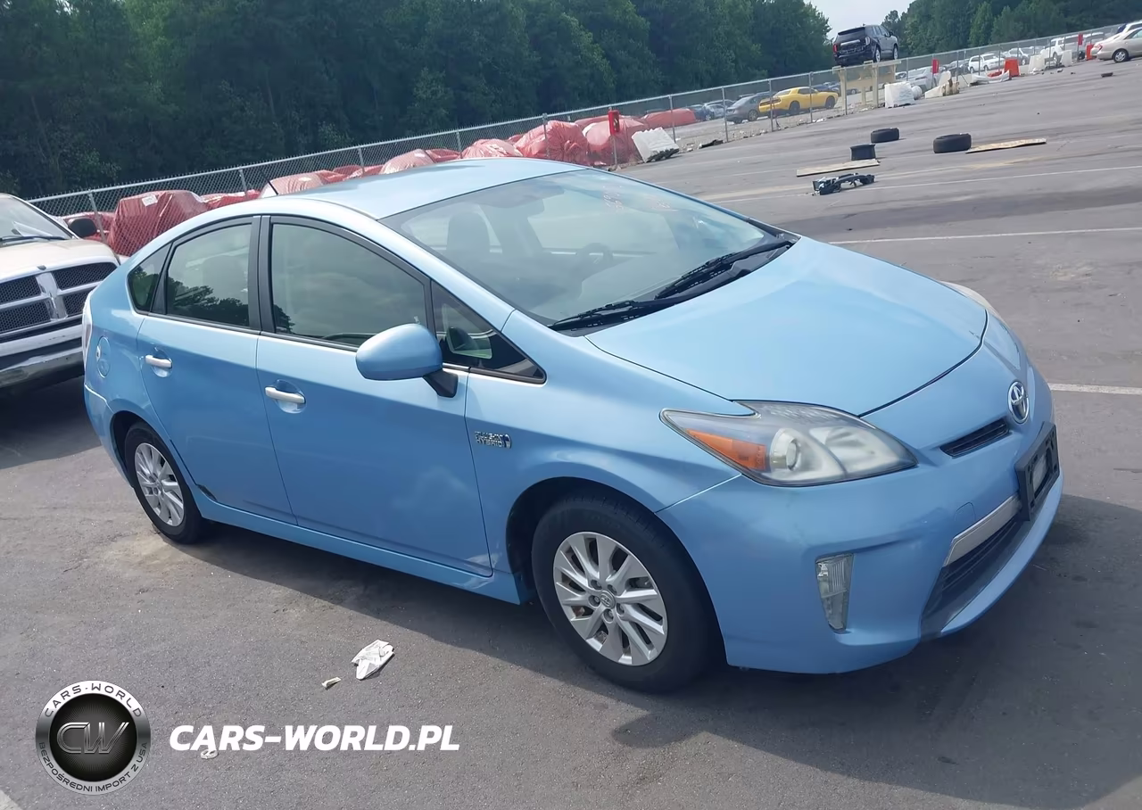 2012 Toyota Prius Plug-In VIN:JTDKN3DP8C3010376 - 1