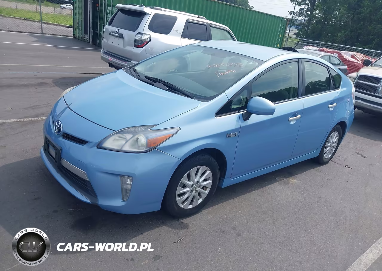 2012 Toyota Prius Plug-In VIN:JTDKN3DP8C3010376 - 2