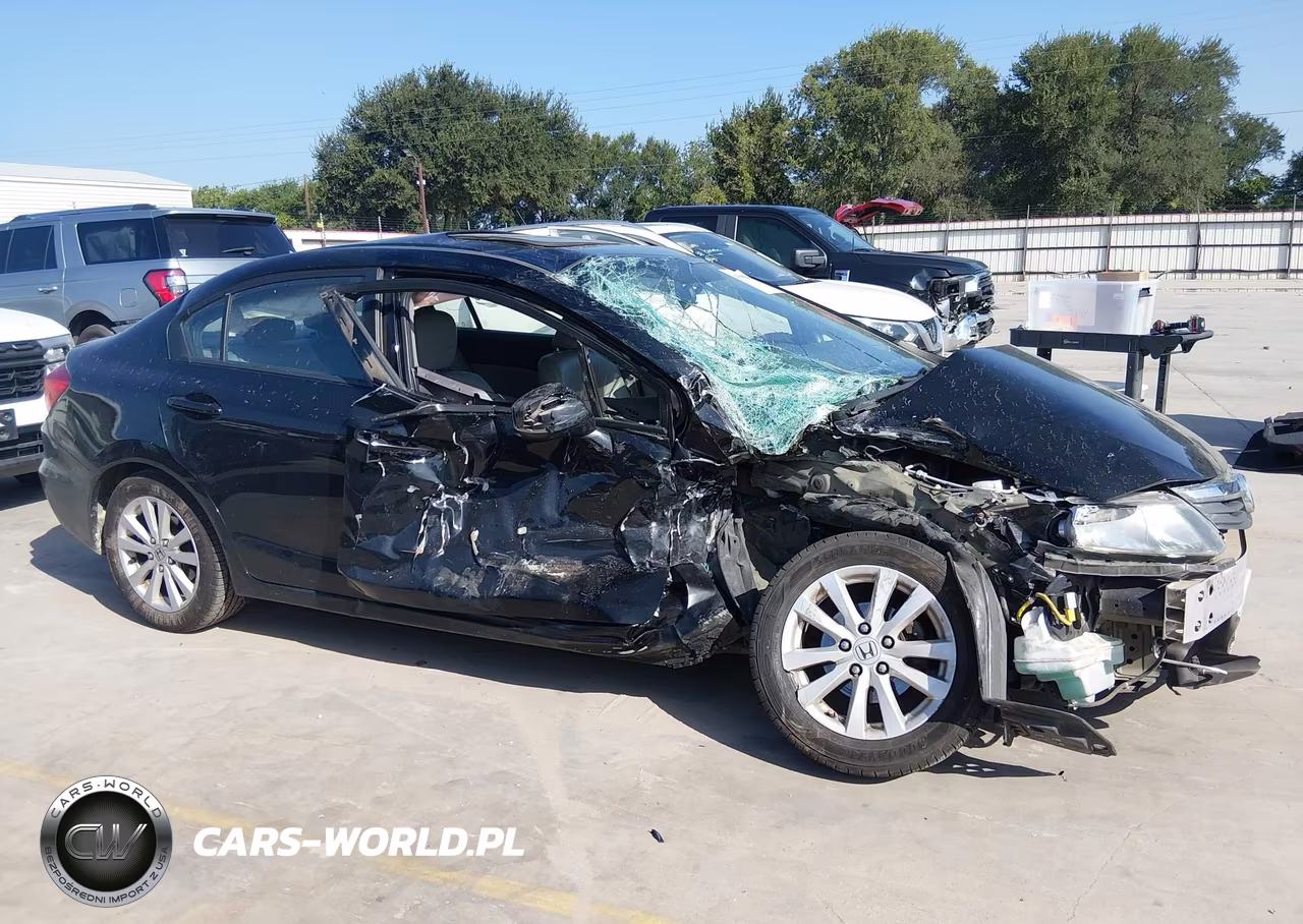 2012 Honda Civic Ex-L VIN:19XFB2F97CE071441 - 14