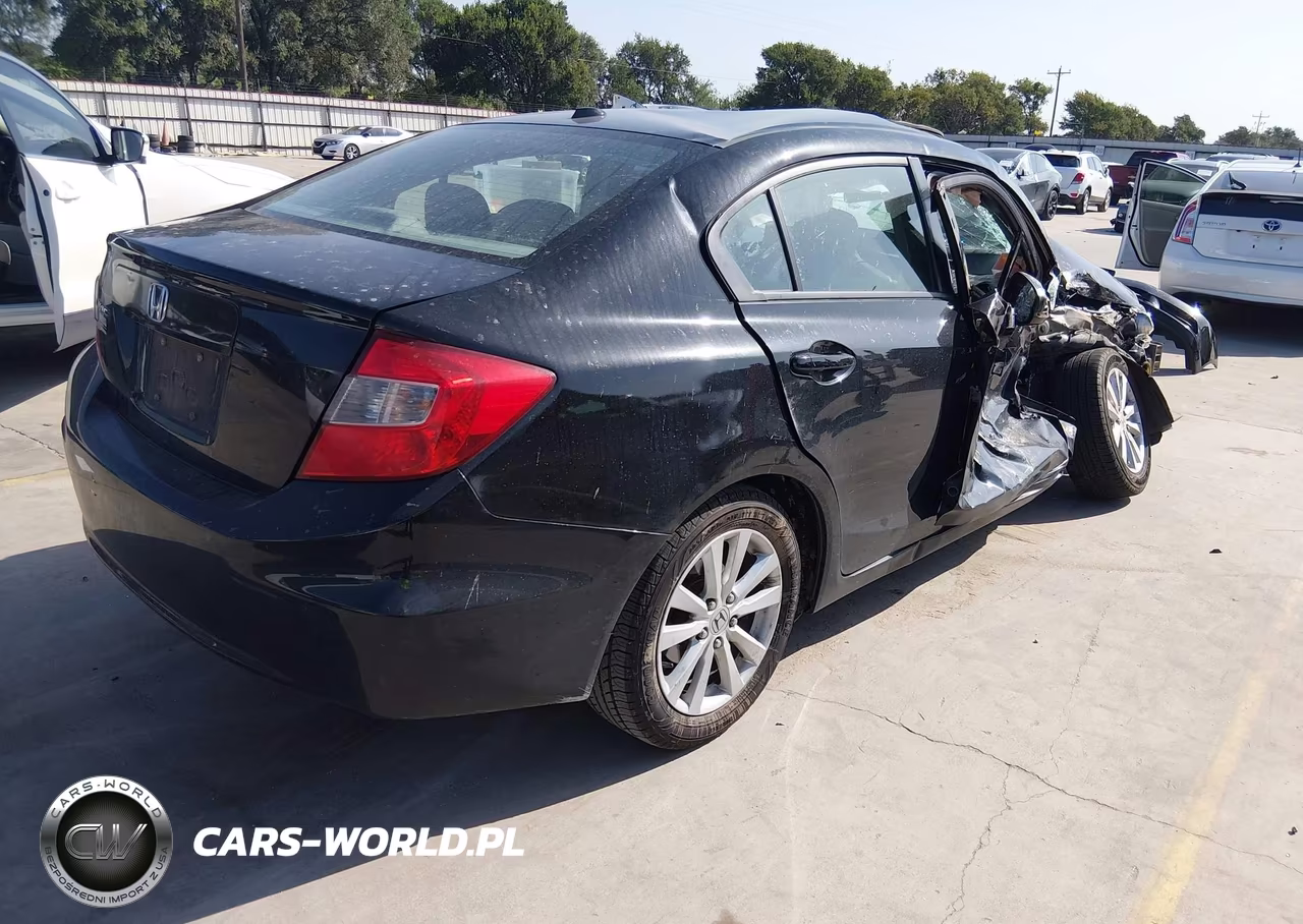 2012 Honda Civic Ex-L VIN:19XFB2F97CE071441 - 4