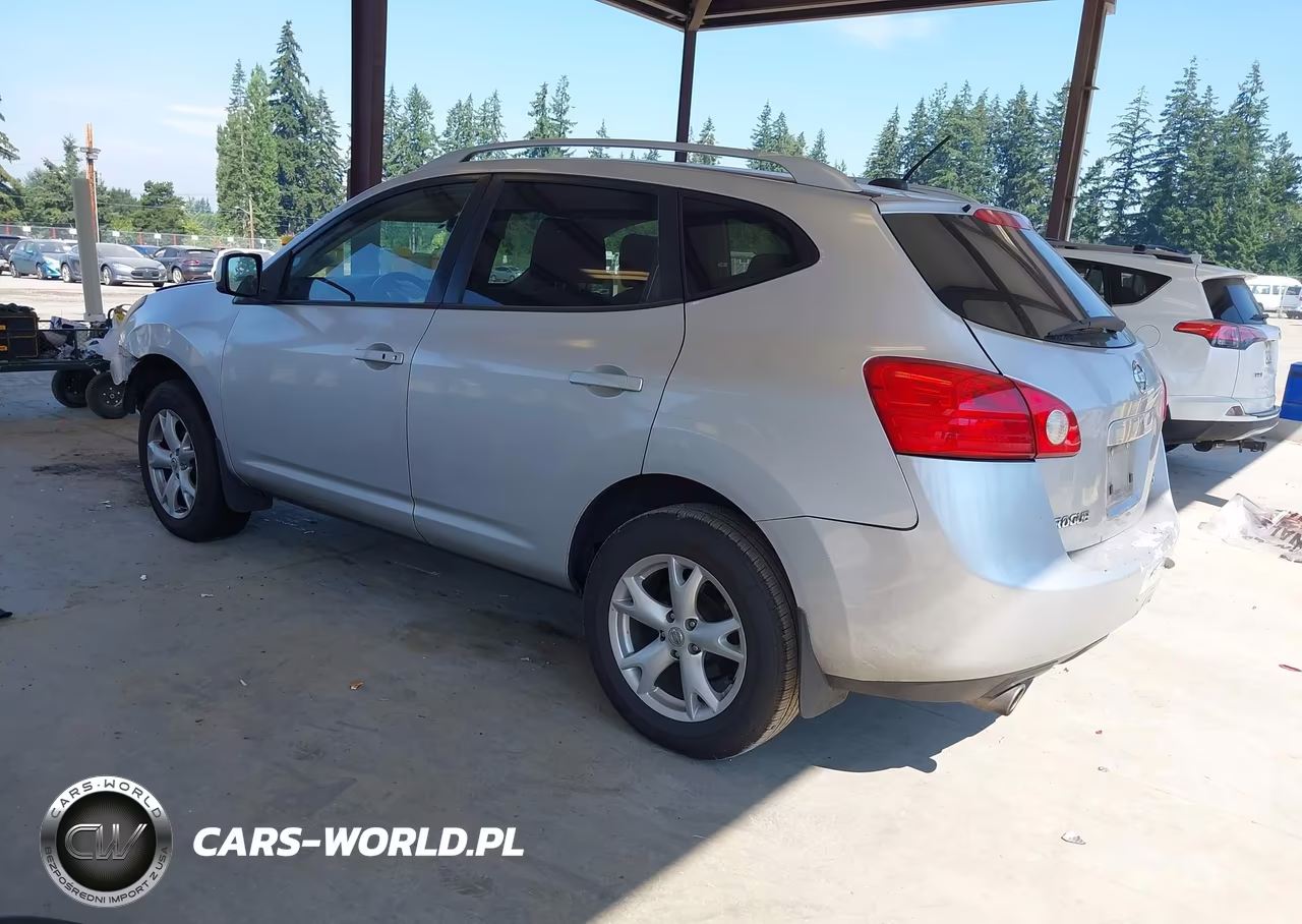 2008 Nissan Rogue Sl VIN:JN8AS58V78W402302 - 3