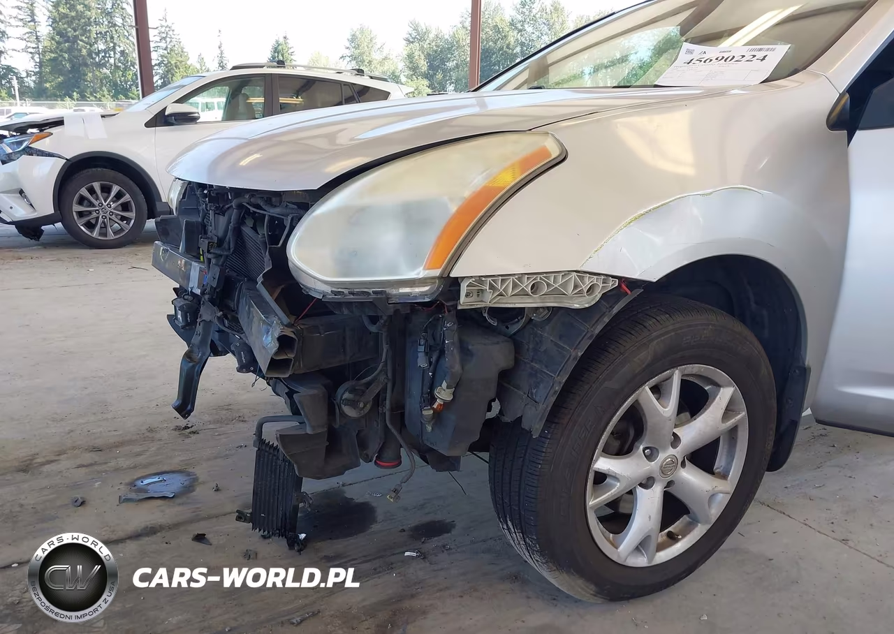 2008 Nissan Rogue Sl VIN:JN8AS58V78W402302 - 6