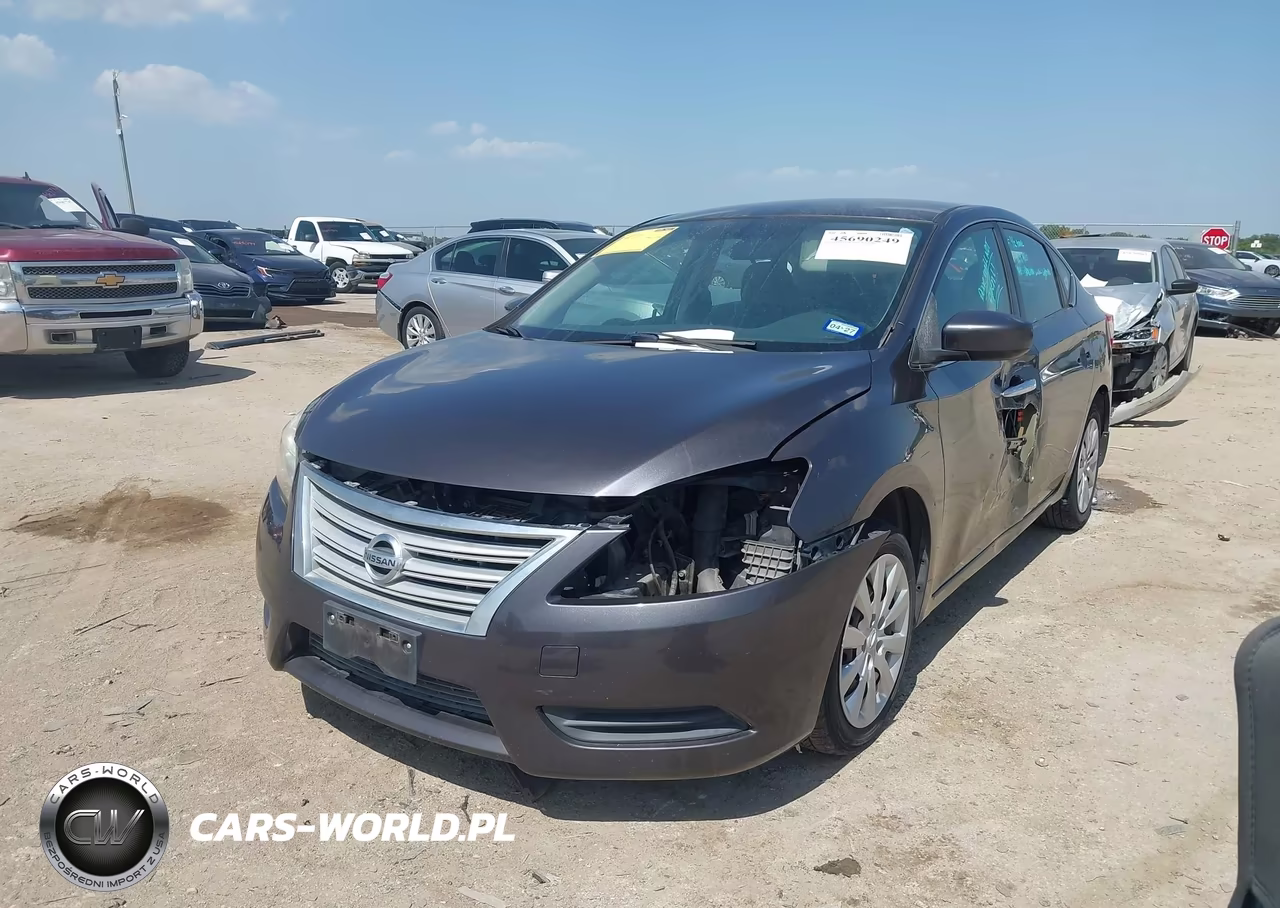 2013 Nissan Sentra Sv VIN:3N1AB7AP9DL648726 - 2