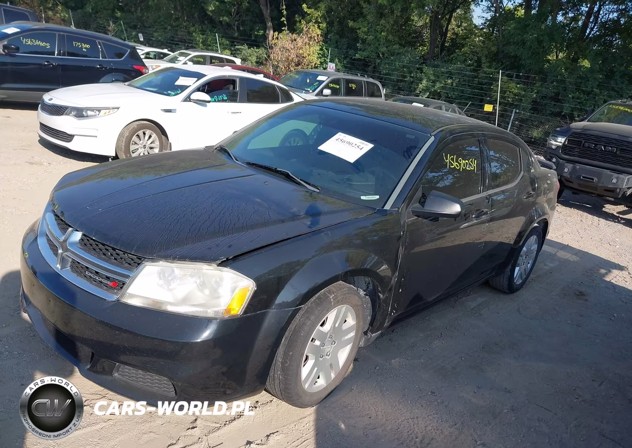 2014 Dodge Avenger Se VIN:1C3CDZAB4EN145482 - 2