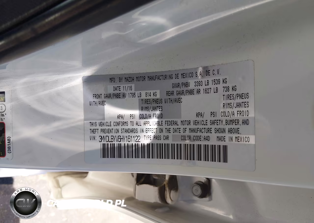 2017 Toyota Yaris Ia VIN:3MYDLBYV6HY161122 - 9