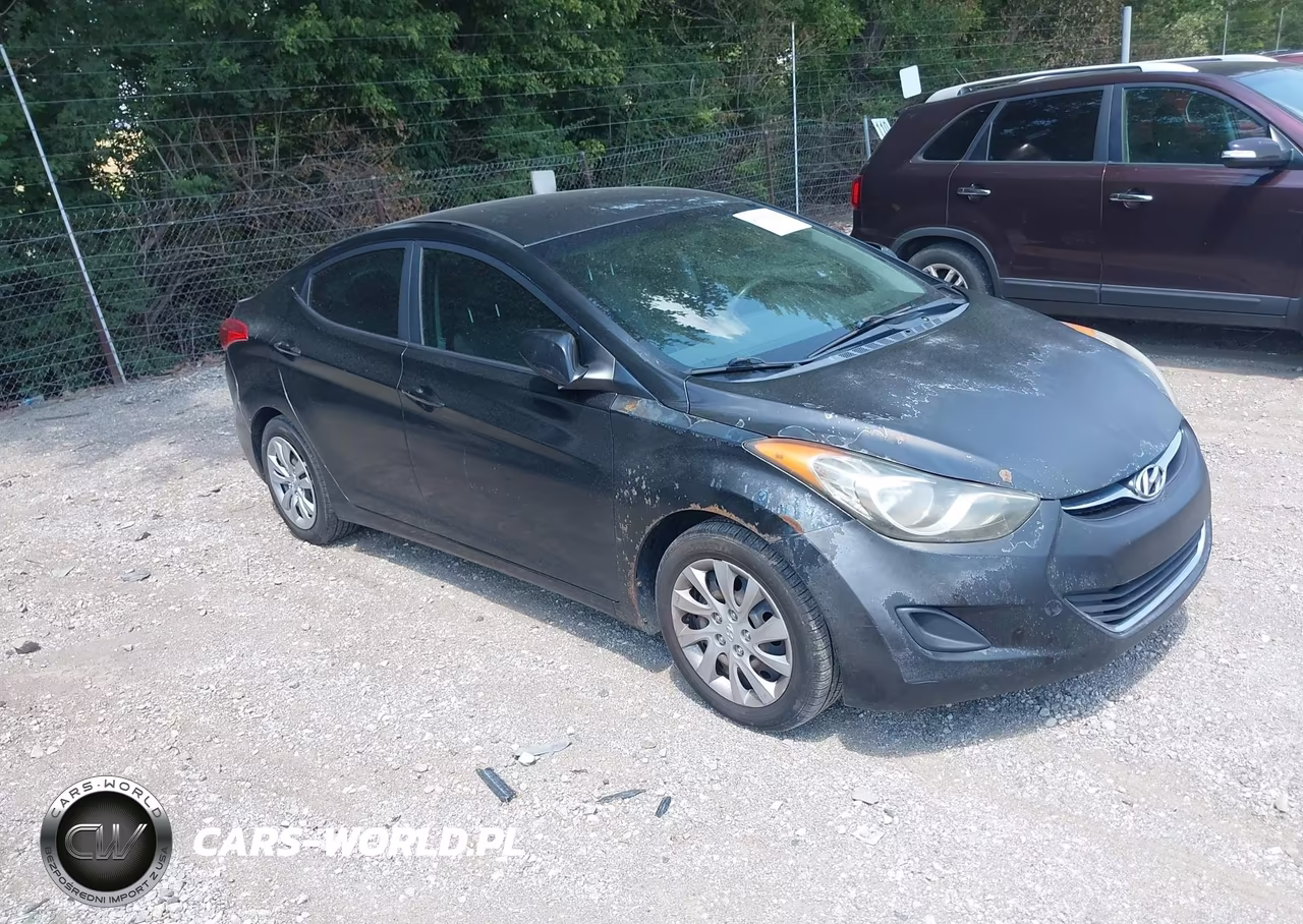 2012 Hyundai Elantra Gls VIN:5NPDH4AE8CH107915 - 1