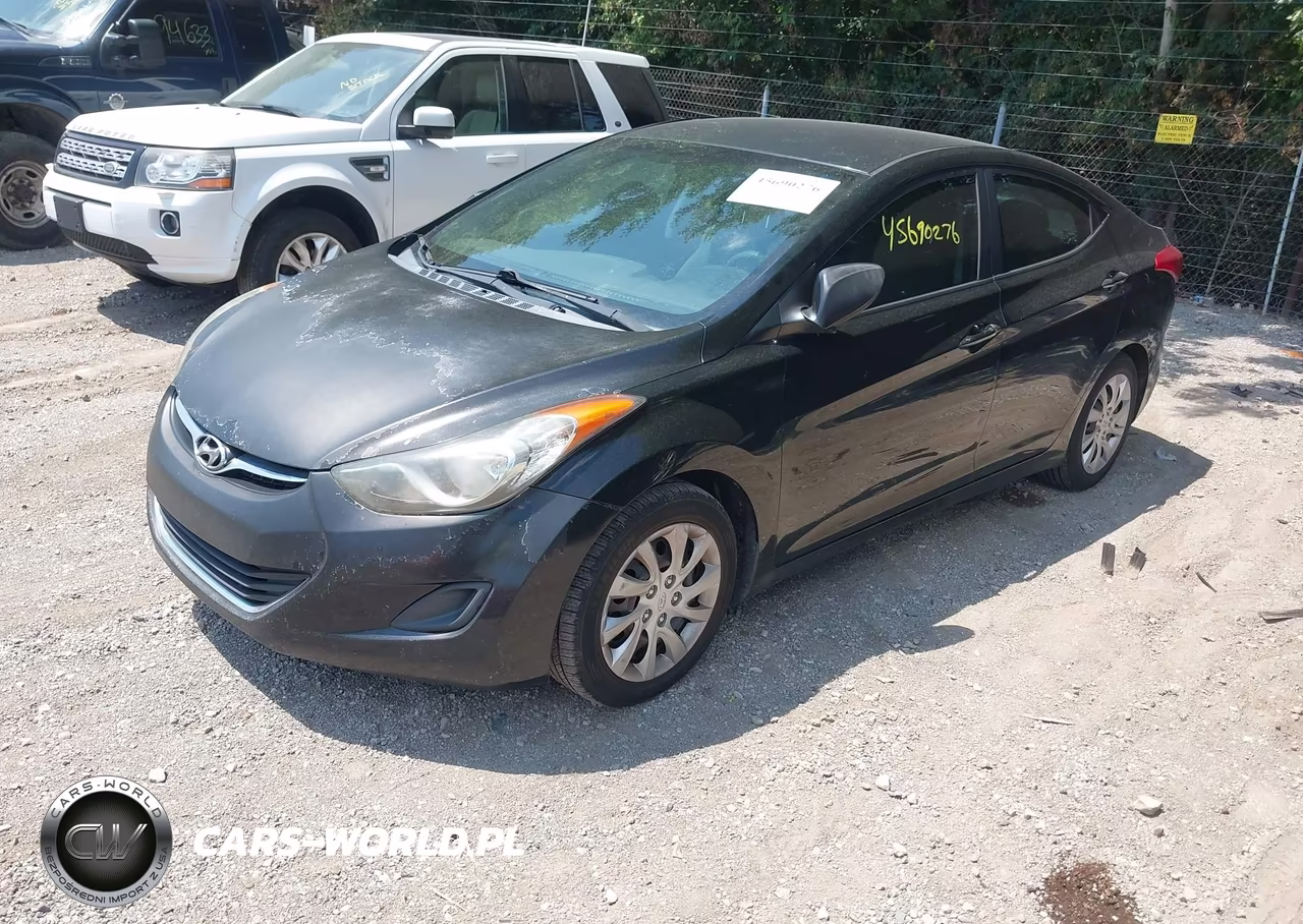 2012 Hyundai Elantra Gls VIN:5NPDH4AE8CH107915 - 2