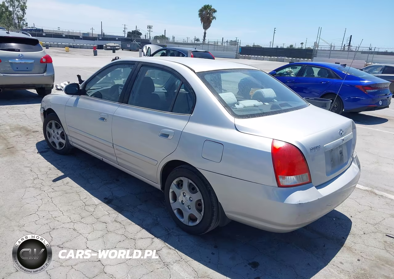 2002 Hyundai Elantra Gls VIN:KMHDN45D12U304287 - 3