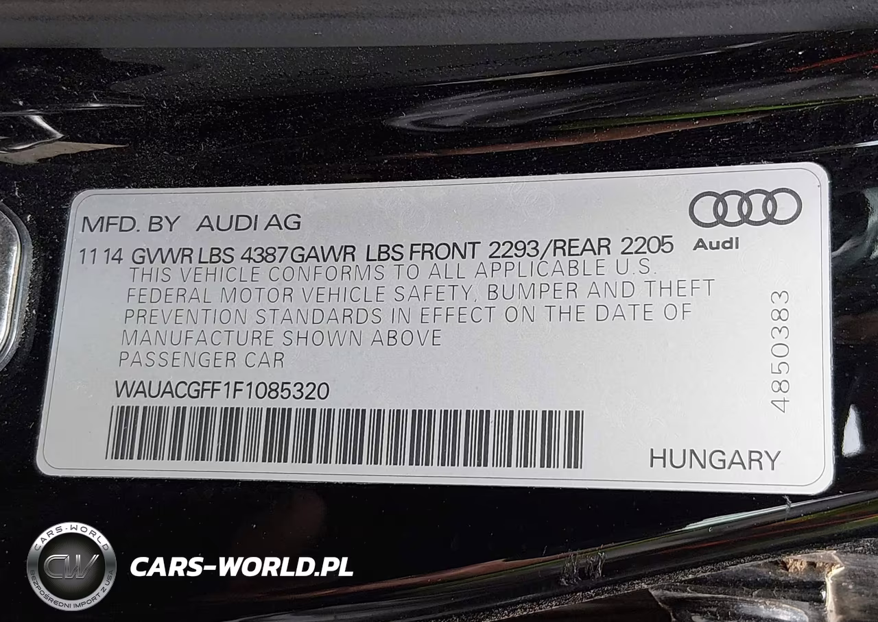 2015 Audi A3 1.8T Premium VIN:WAUACGFF1F1085320 - 9