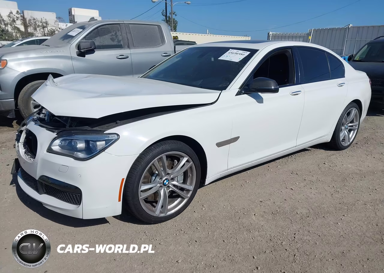 2015 BMW 750I VIN:WBAYA8C5XFD825483 - 2