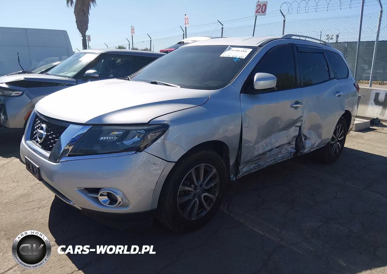2015 Nissan Pathfinder Platinum-S-Sl-Sv VIN:5N1AR2MN3FC638421 - 2