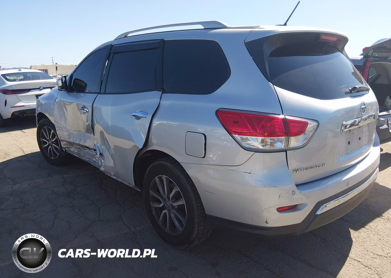 2015 Nissan Pathfinder Platinum-S-Sl-Sv VIN:5N1AR2MN3FC638421 - 3