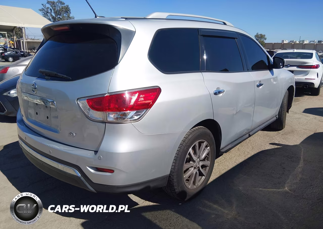 2015 Nissan Pathfinder Platinum-S-Sl-Sv VIN:5N1AR2MN3FC638421 - 4