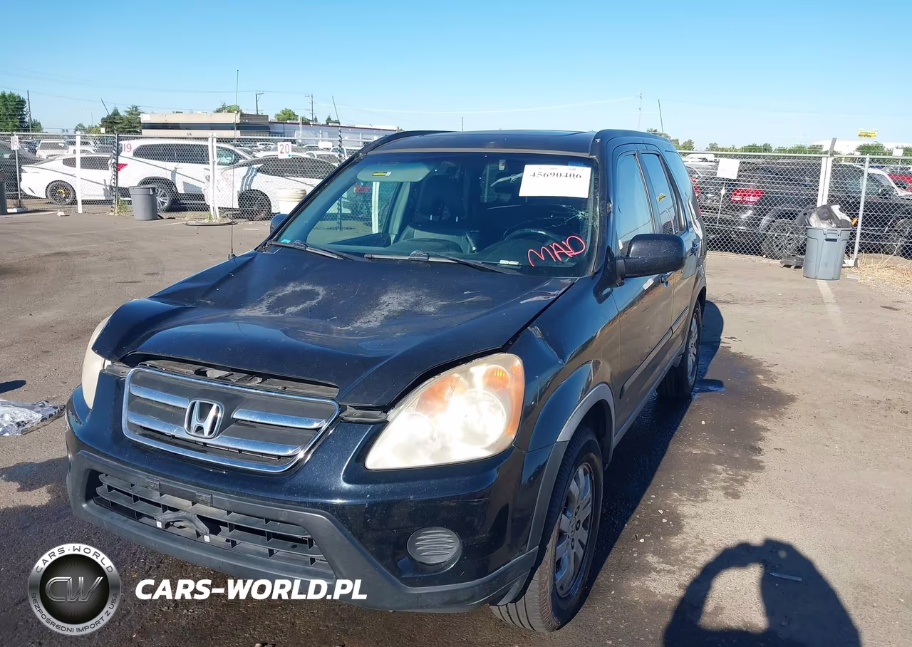 2006 Honda Cr-V Se VIN:JHLRD78936C012760 - 2