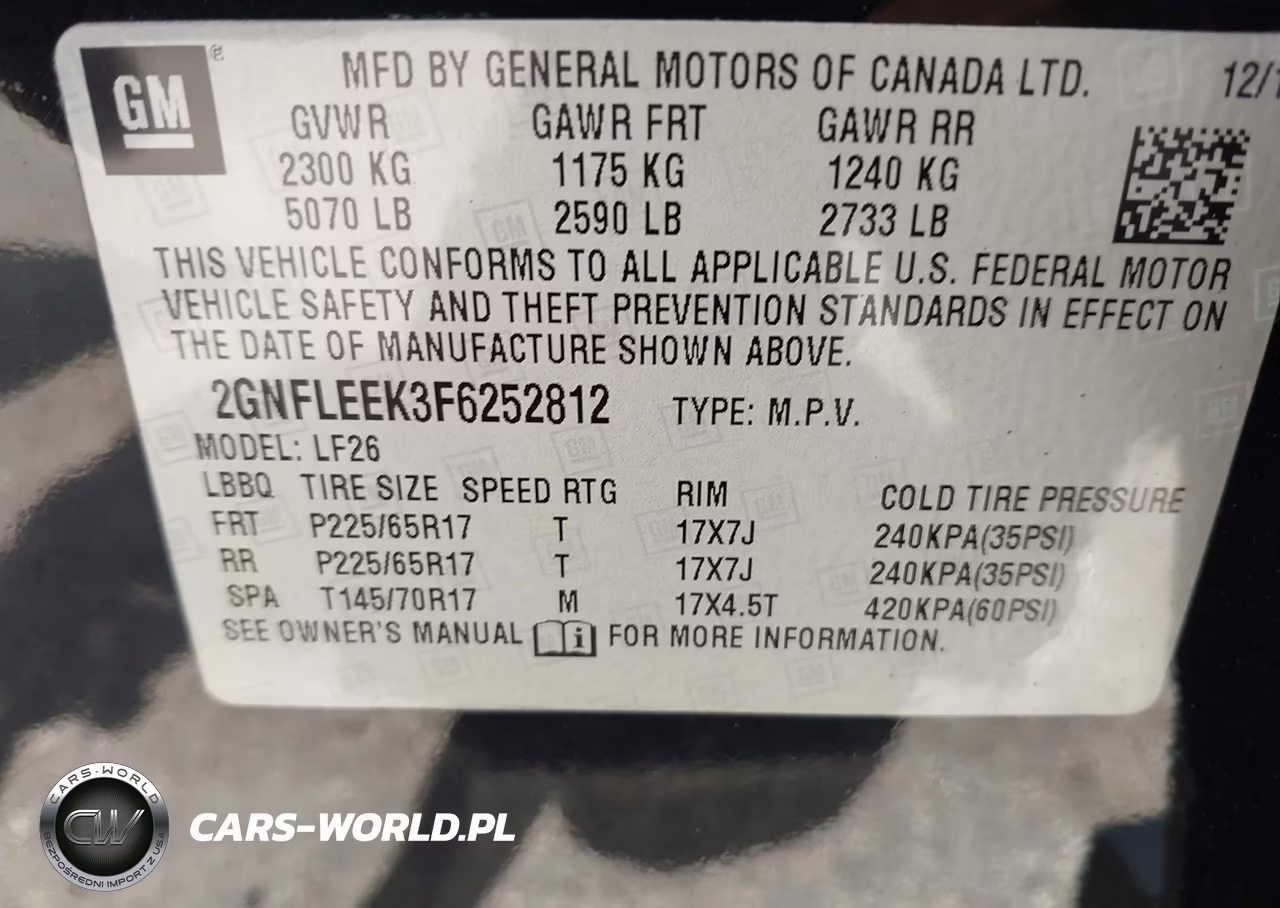2015 Chevrolet Equinox Ls VIN:2GNFLEEK3F6252812 - 9