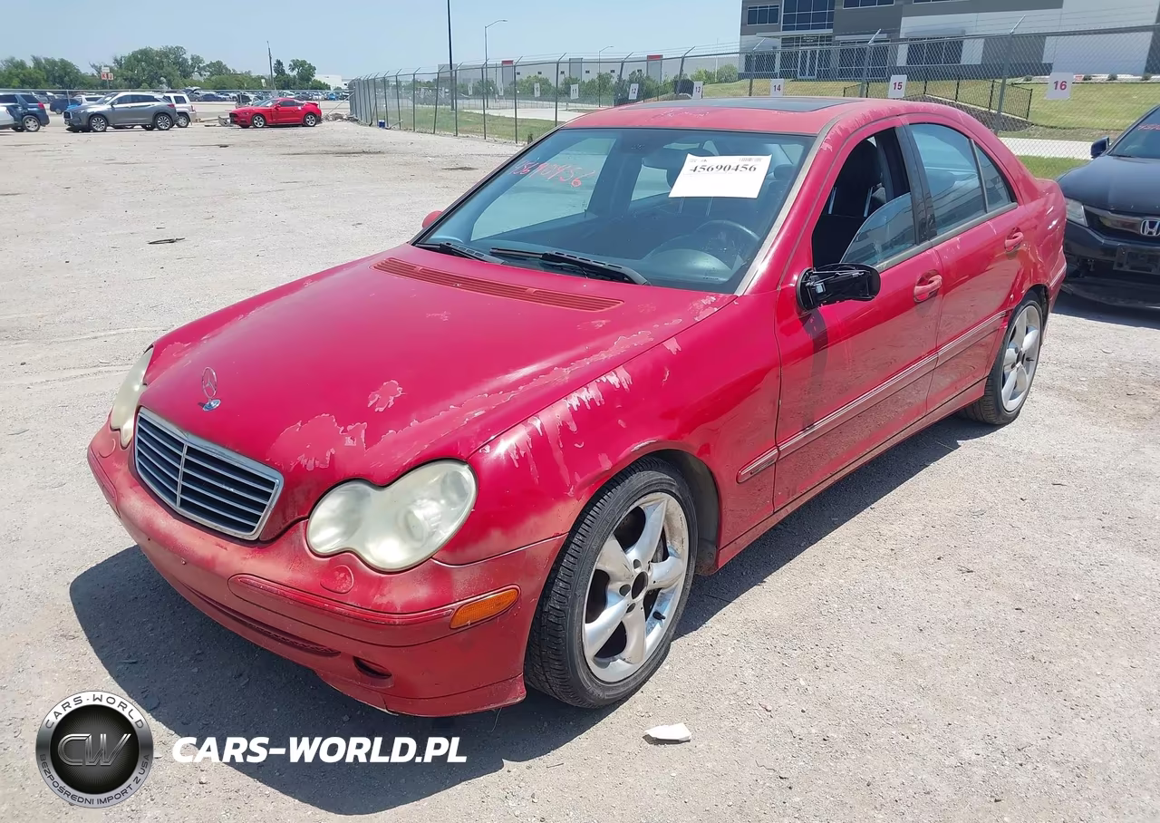 2004 Mercedes-Benz C 230 Kompressor Sport-Sport VIN:WDBRF40J14F541808 - 2