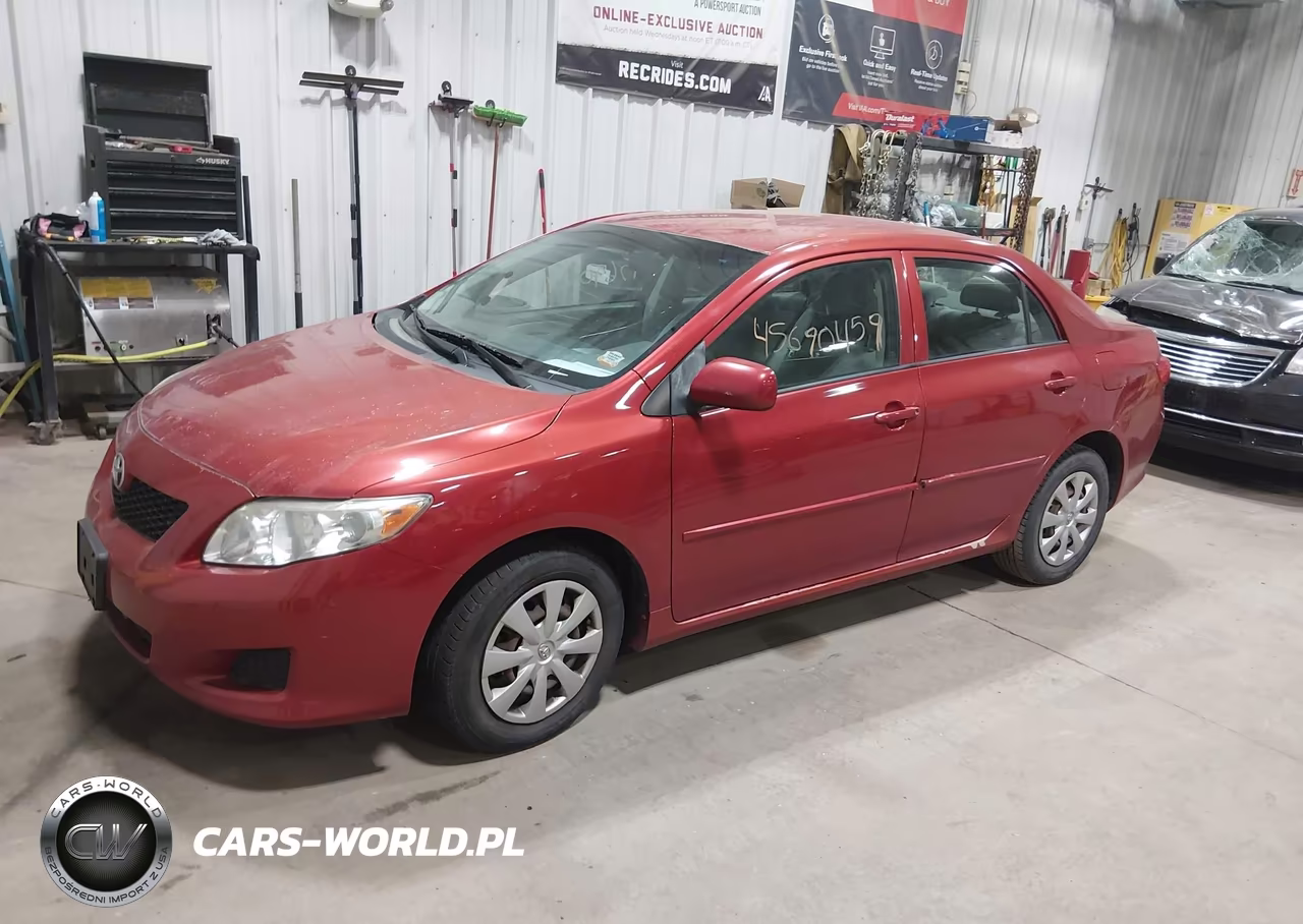 2009 Toyota Corolla Le VIN:JTDBL40E899047174 - 2