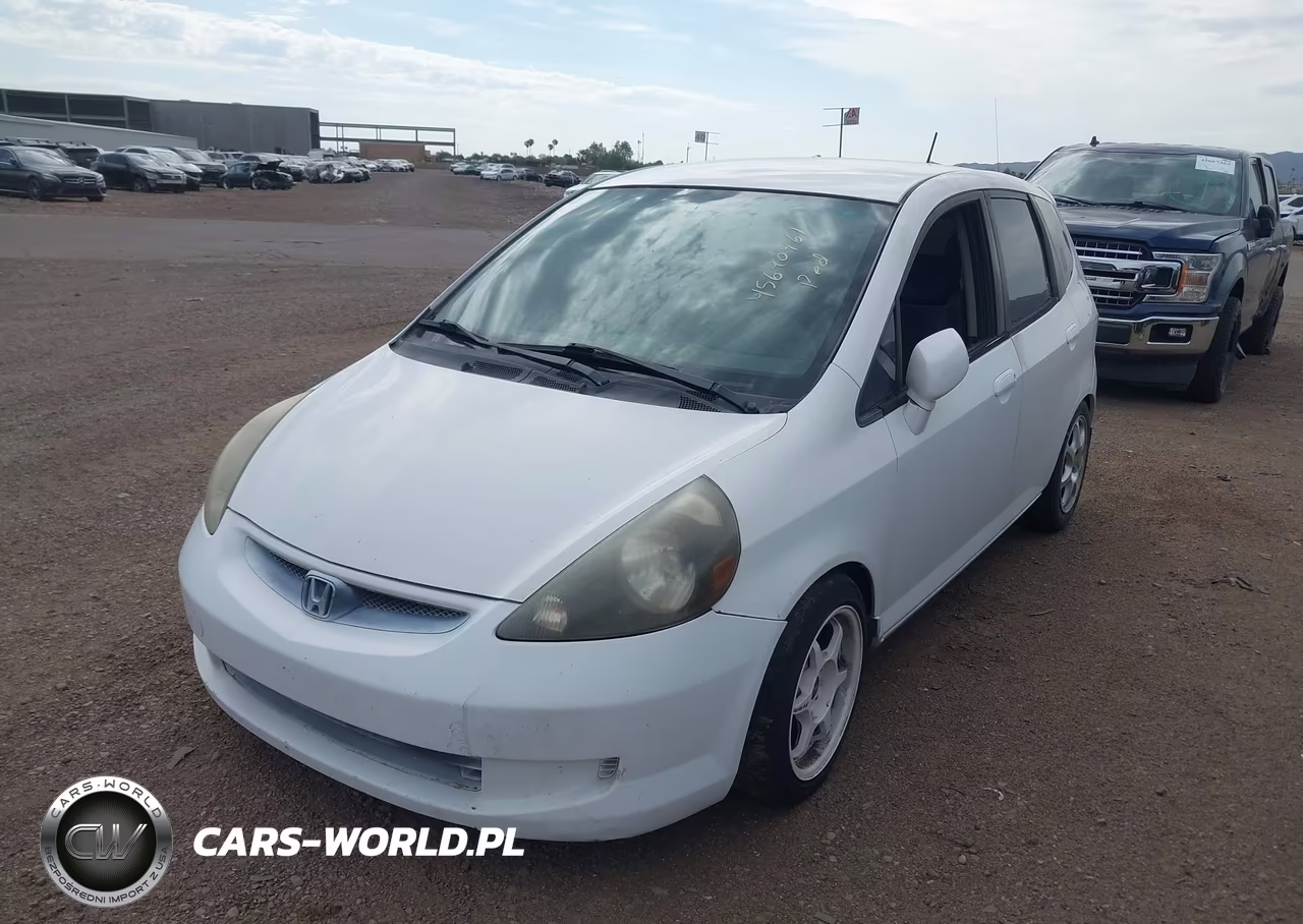2007 Honda Fit VIN:JHMGD37487S061607 - 2