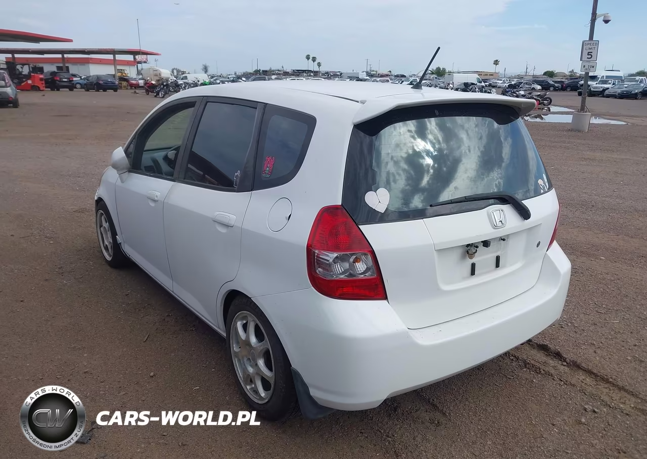 2007 Honda Fit VIN:JHMGD37487S061607 - 3