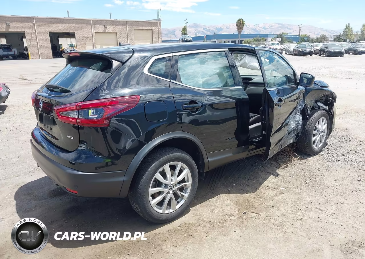 2021 Nissan Rogue Sport S Awd Xtronic Cvt VIN:JN1BJ1AW6MW665120 - 4