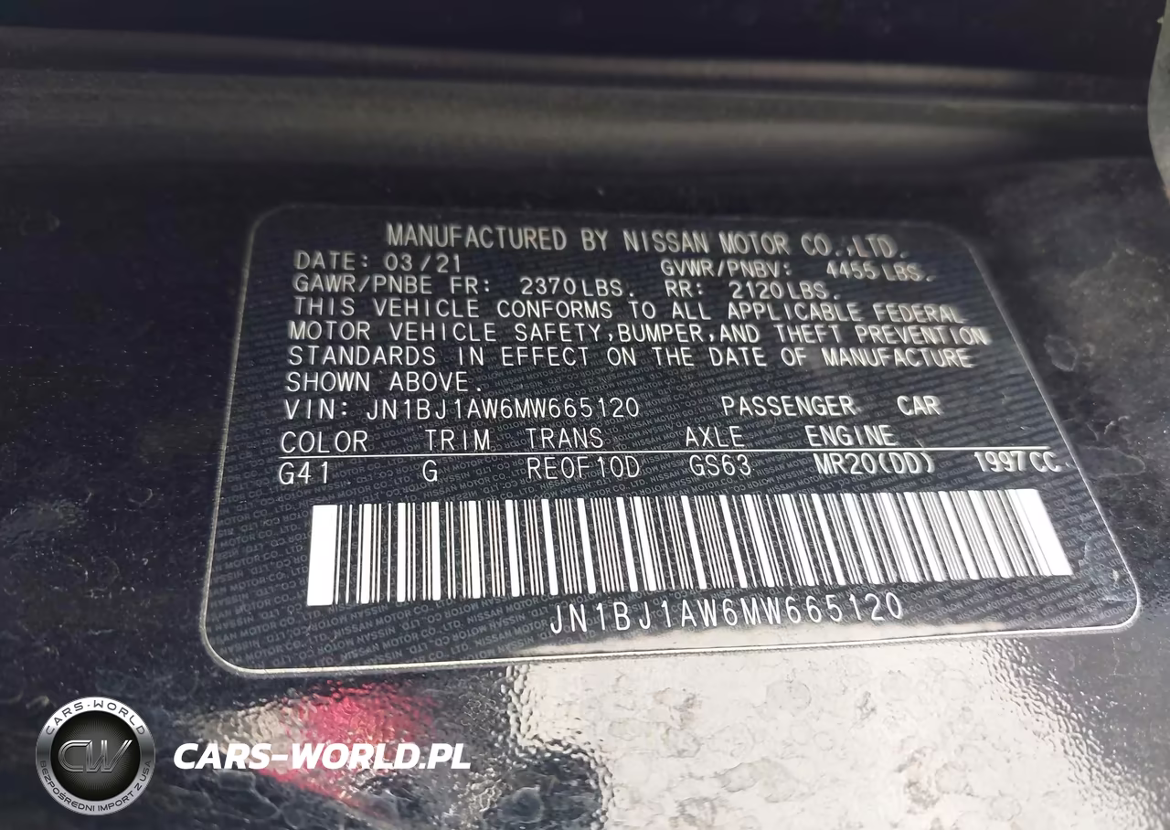 2021 Nissan Rogue Sport S Awd Xtronic Cvt VIN:JN1BJ1AW6MW665120 - 9