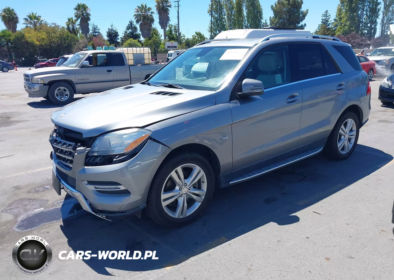 2012 Mercedes-Benz Ml 350 4Matic VIN:4JGDA5HB4CA002555 - 2