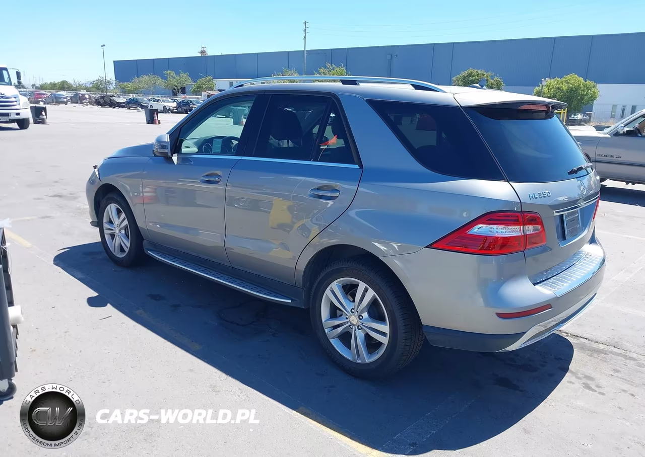 2012 Mercedes-Benz Ml 350 4Matic VIN:4JGDA5HB4CA002555 - 3