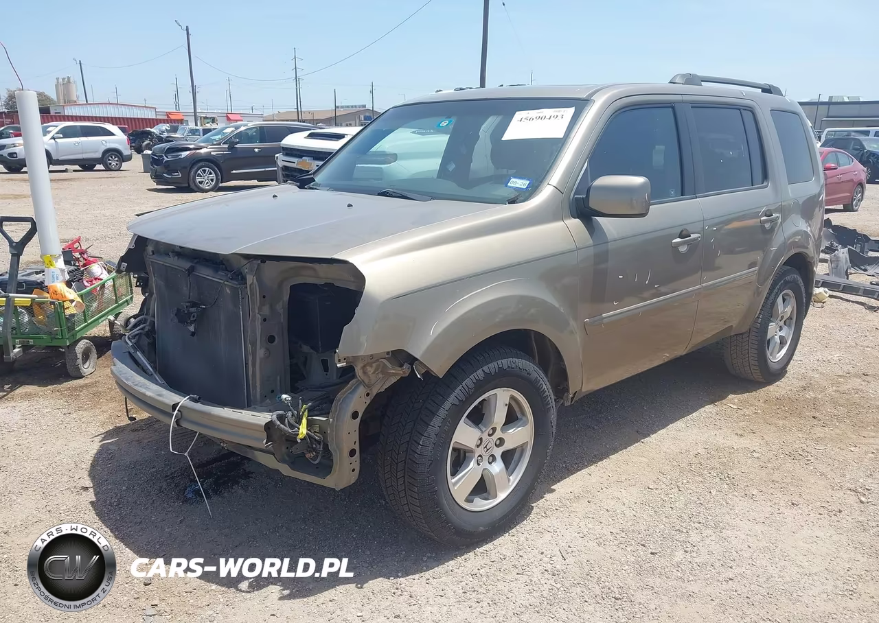2011 Honda Pilot Ex-L VIN:5FNYF3H50BB019901 - 2