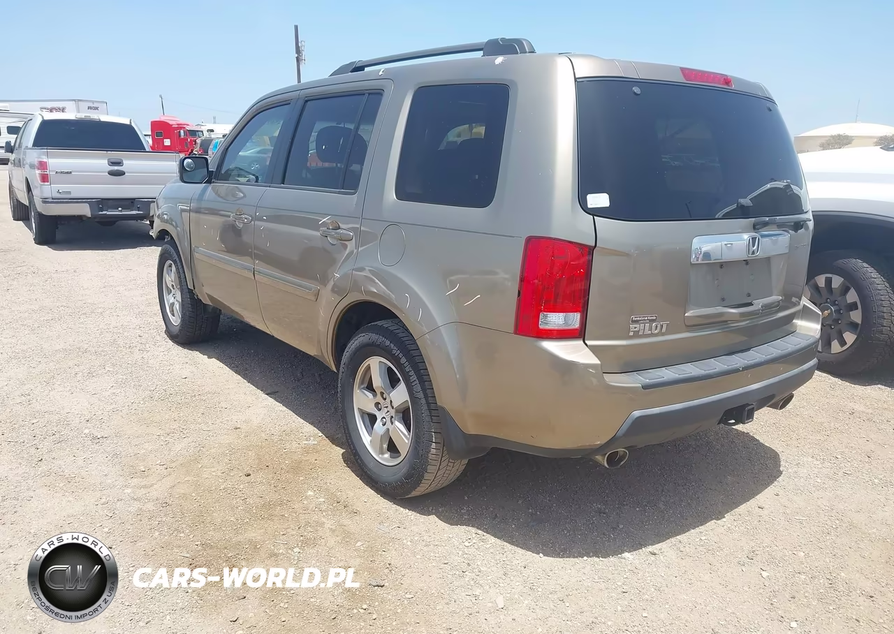 2011 Honda Pilot Ex-L VIN:5FNYF3H50BB019901 - 3