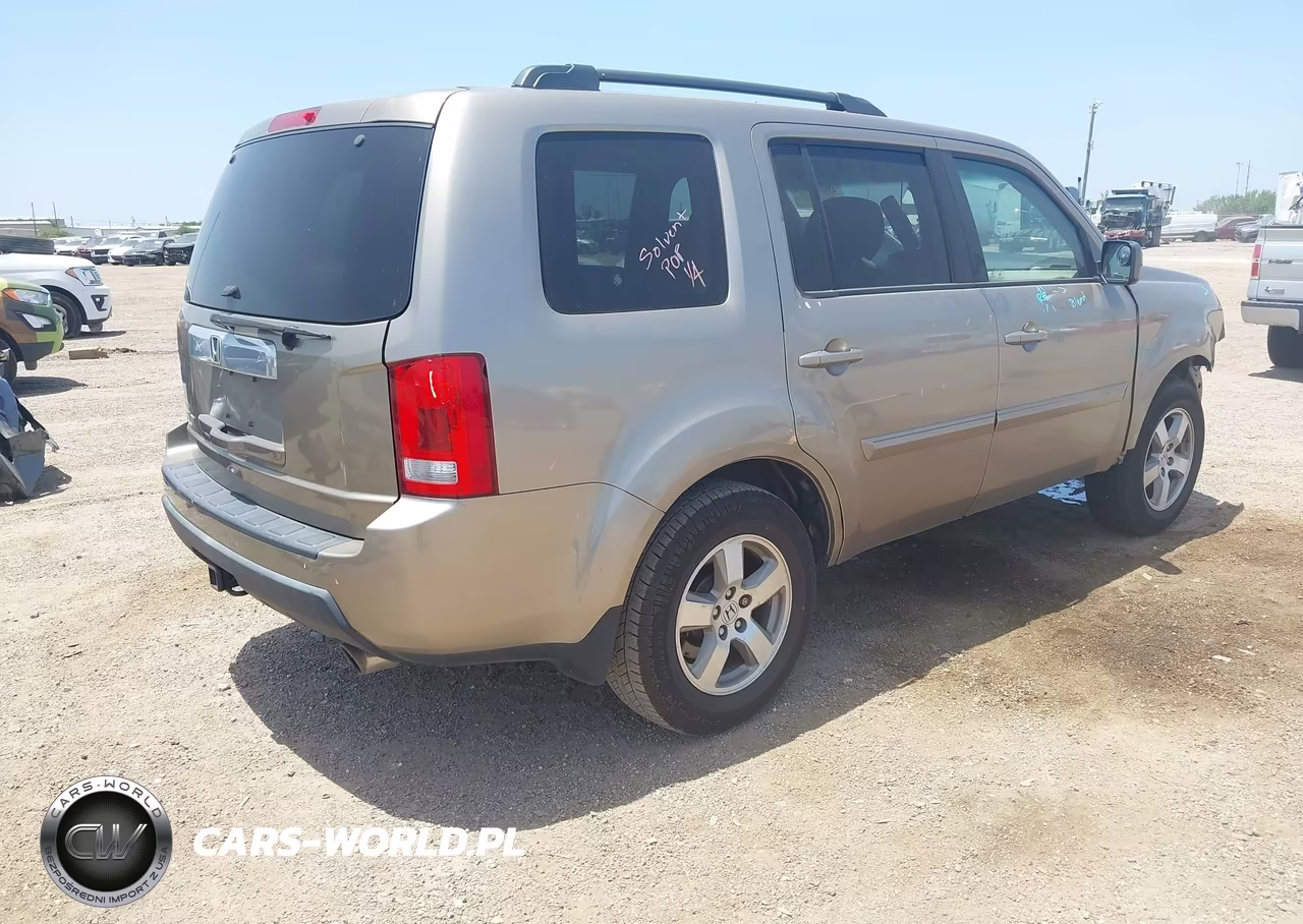 2011 Honda Pilot Ex-L VIN:5FNYF3H50BB019901 - 4