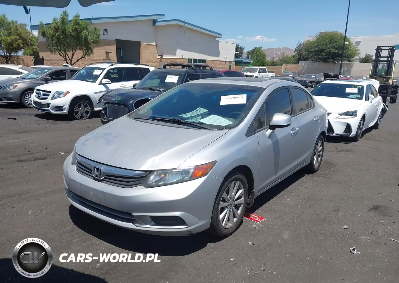 2012 Honda Civic Ex VIN:19XFB2F80CE311467 - 2