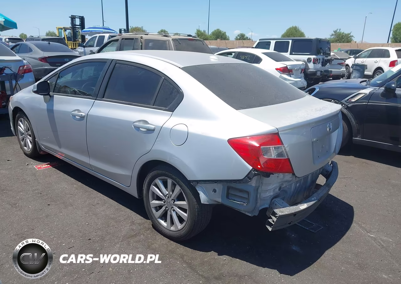 2012 Honda Civic Ex VIN:19XFB2F80CE311467 - 3
