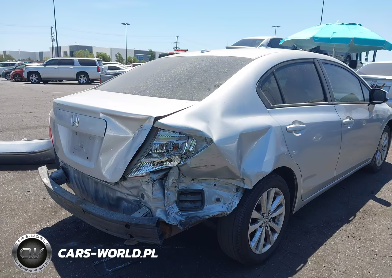 2012 Honda Civic Ex VIN:19XFB2F80CE311467 - 4