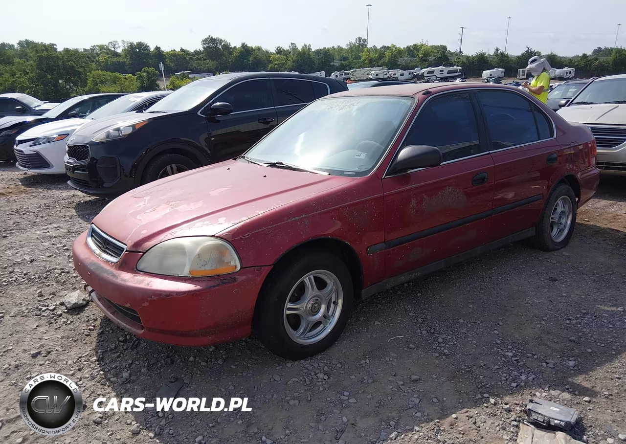 1997 Honda Civic Lx VIN:1HGEJ6671VL022736 - 2