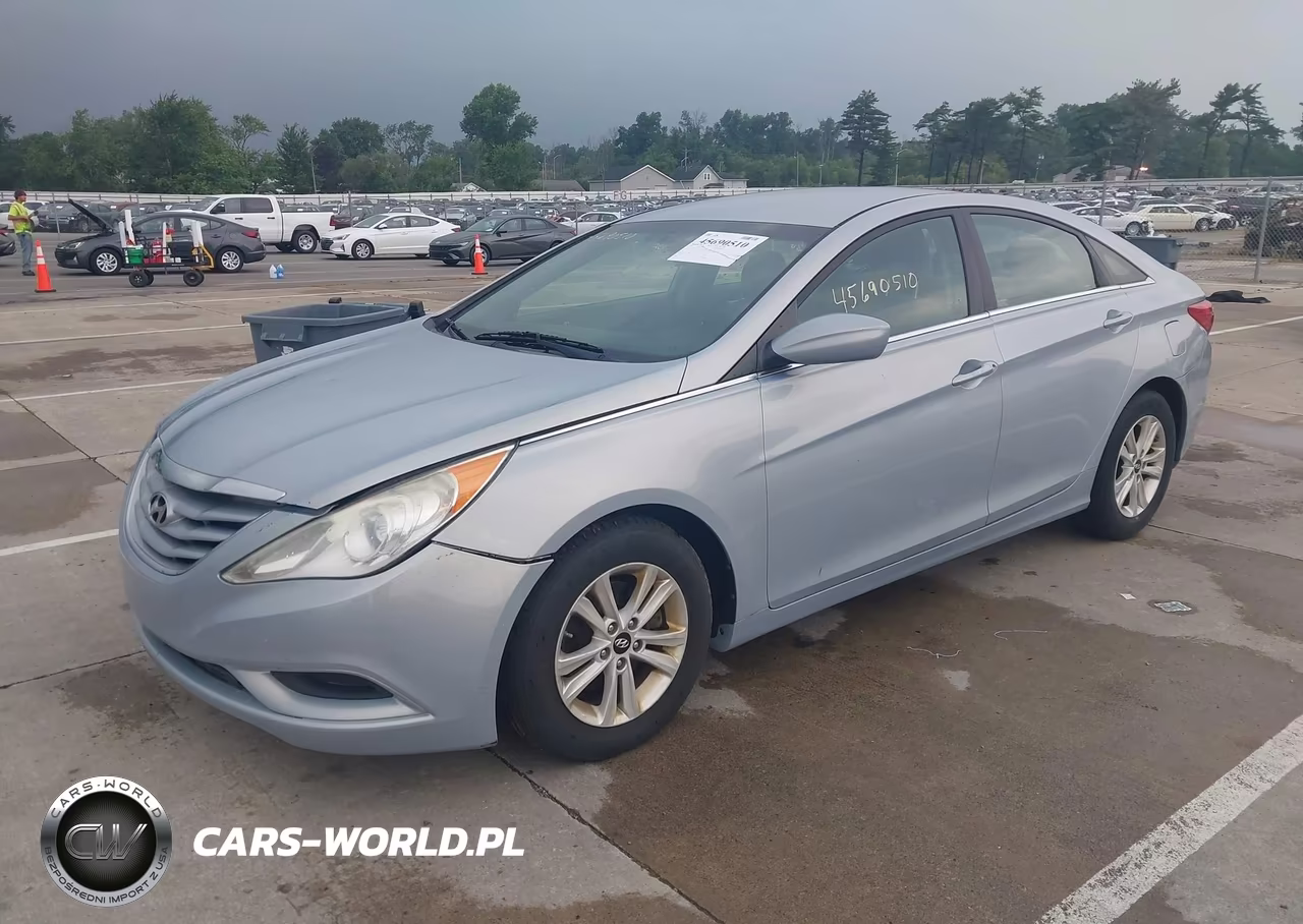 2013 Hyundai Sonata Gls VIN:5NPEB4AC7DH758779 - 2