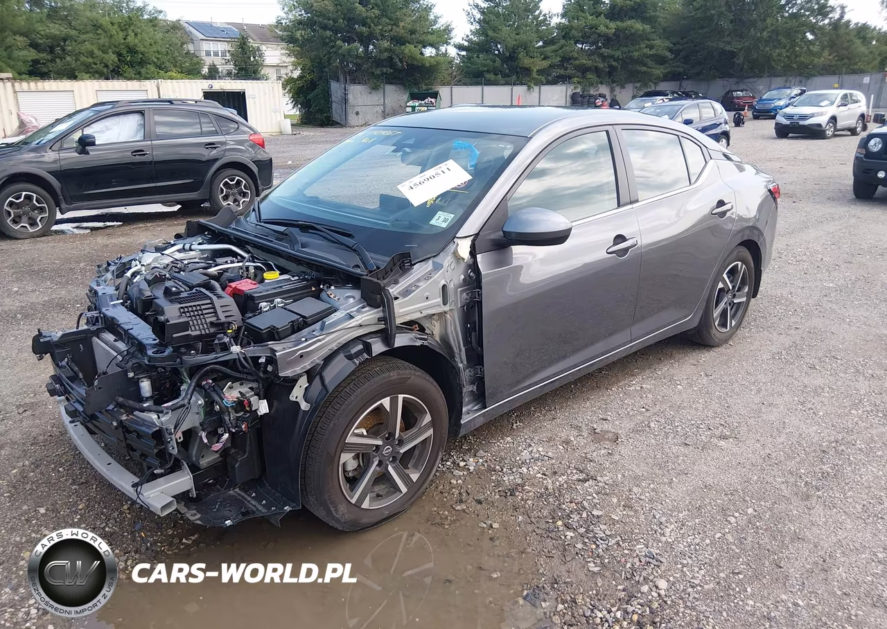 2025 Nissan Sentra Sv VIN:3N1AB8CV2SY265342 - 2