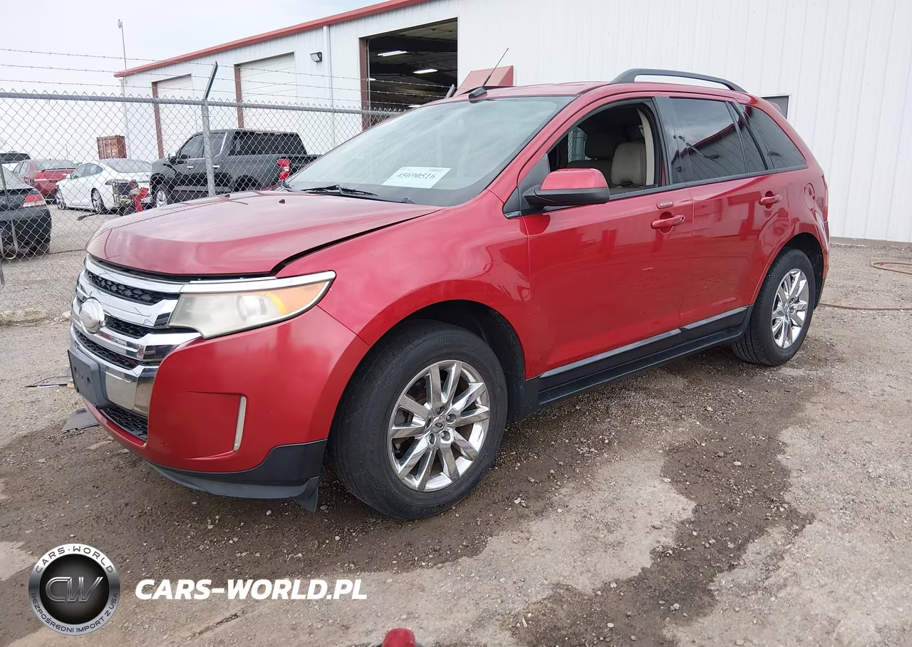 2012 Ford Edge Sel VIN:2FMDK3J93CBA27167 - 2