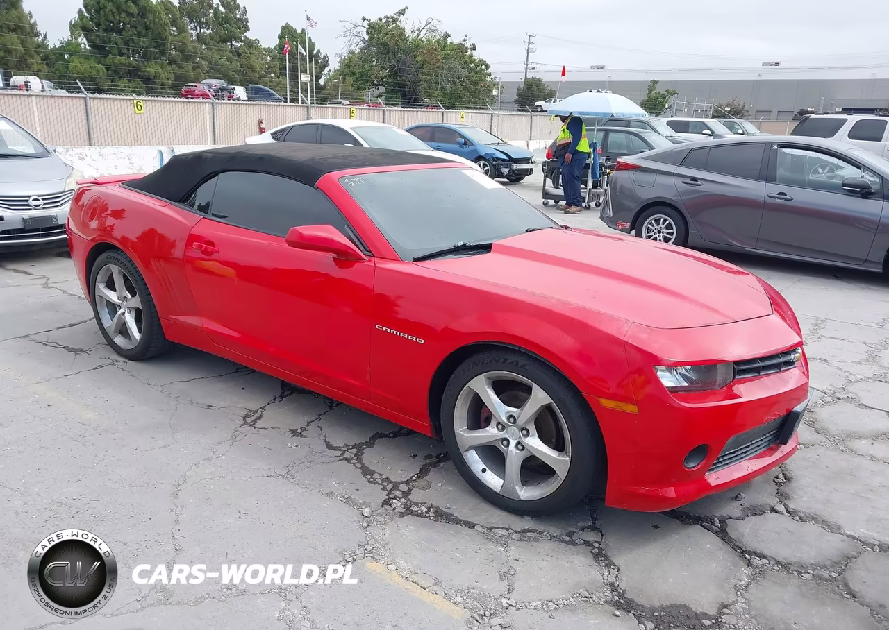 2015 CHEVROLET CAMARO 1LT VIN:2G1FD3D31F9269684 - 1