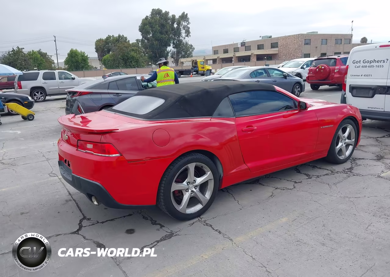 2015 CHEVROLET CAMARO 1LT VIN:2G1FD3D31F9269684 - 4