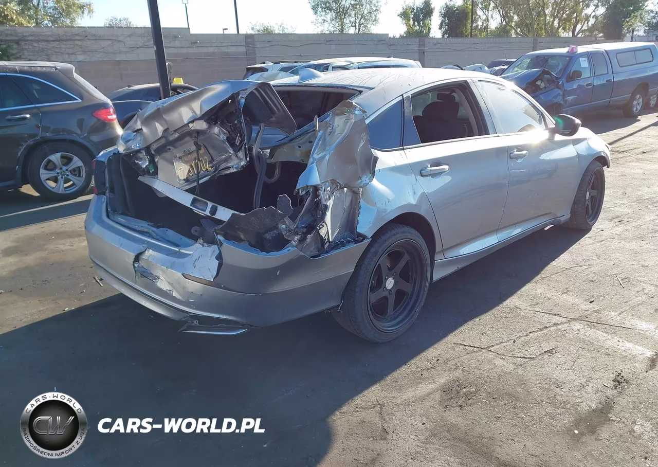 2020 Honda Accord Lx VIN:1HGCV1F16LA076181 - 4