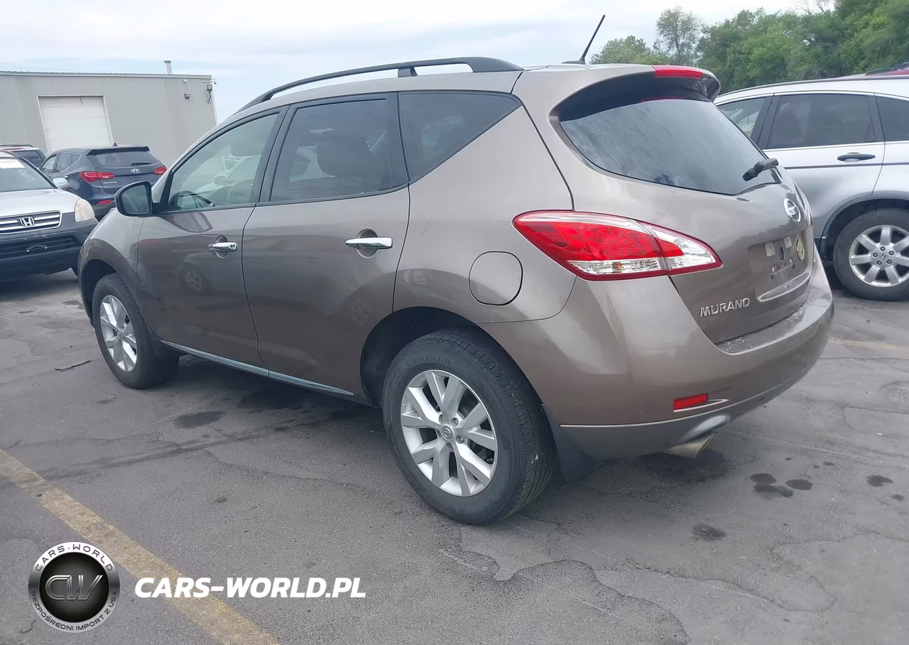 2014 Nissan Murano Sl VIN:JN8AZ1MWXEW530354 - 3
