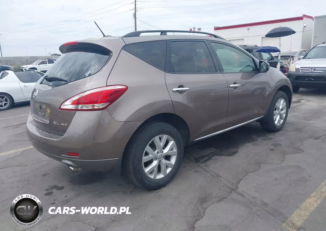 2014 Nissan Murano Sl VIN:JN8AZ1MWXEW530354 - 4